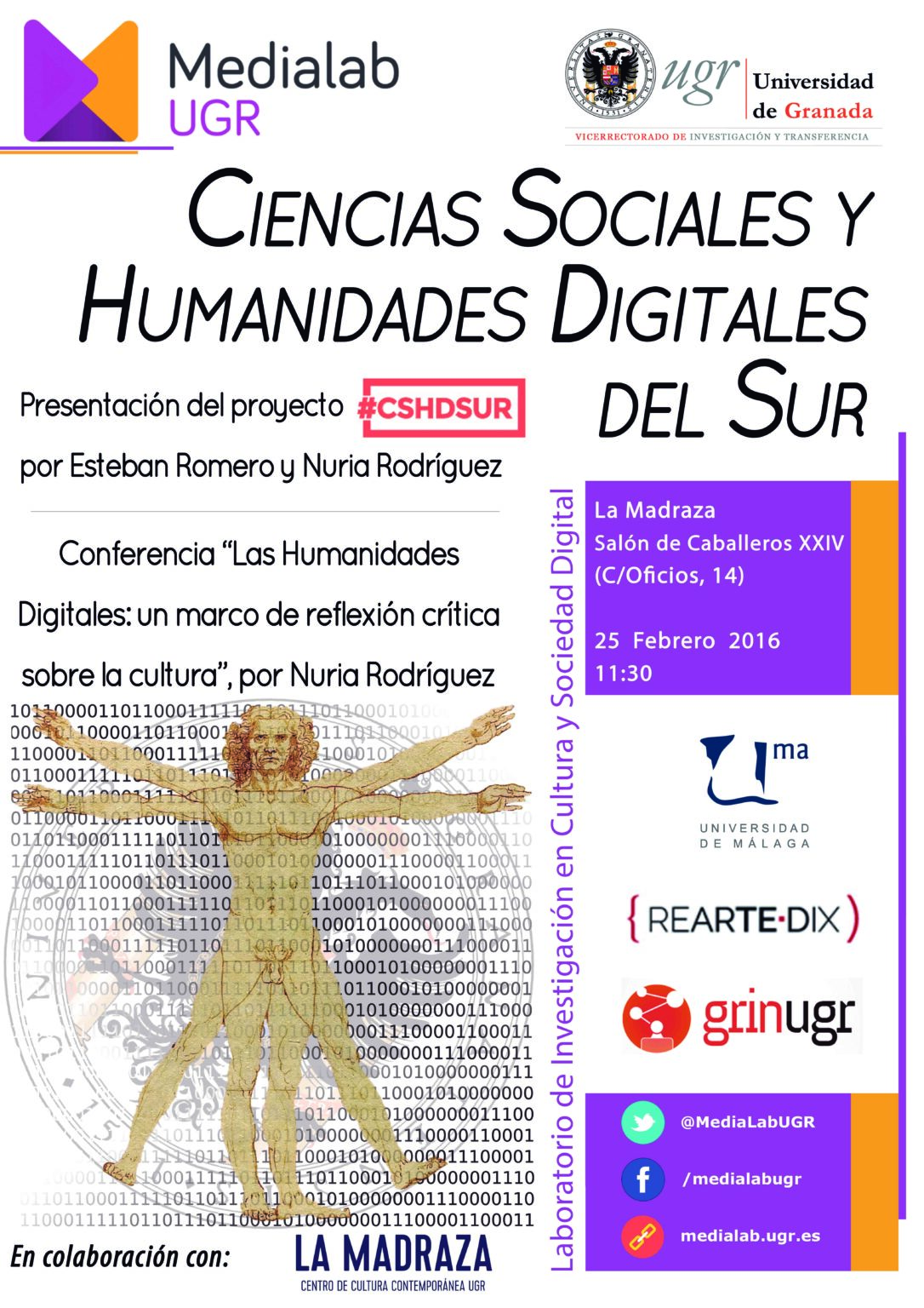 Ciencias Sociales Y Humanidades Digitales Del Sur La Madraza