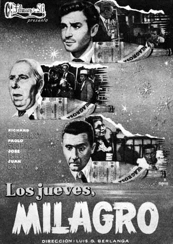 Imagen de portada de Los jueves, milagro (1957)