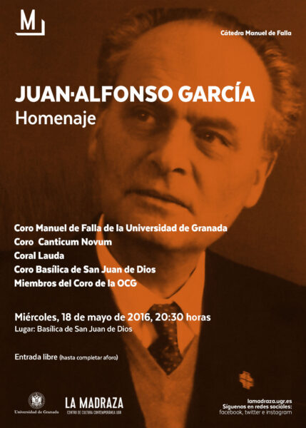 Imagen de portada de CONCIERTO HOMENAJE A JUAN-ALFONSO GARCÍA