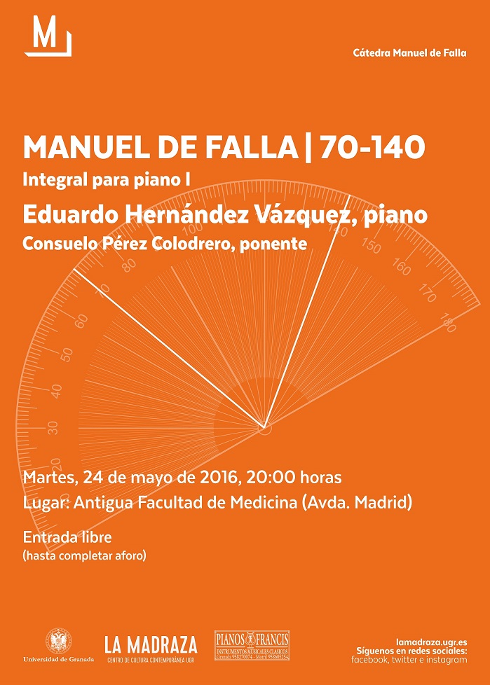 Imagen de portada de MANUEL DE FALLA | 70-140: INTEGRAL PARA PIANO I
