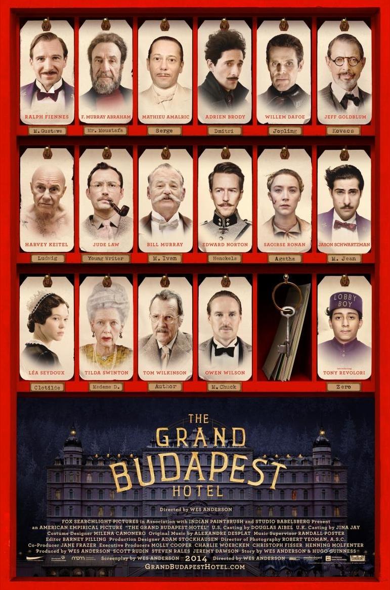 Imagen de portada de EL GRAN HOTEL BUDAPEST (2014)