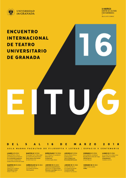 Imagen de portada de 16º Encuentro Internacional de Teatro de la UGR