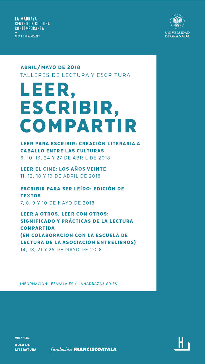 Imagen de portada de Talleres de lectura y escritura «LEER, ESCRIBIR, COMPARTIR»