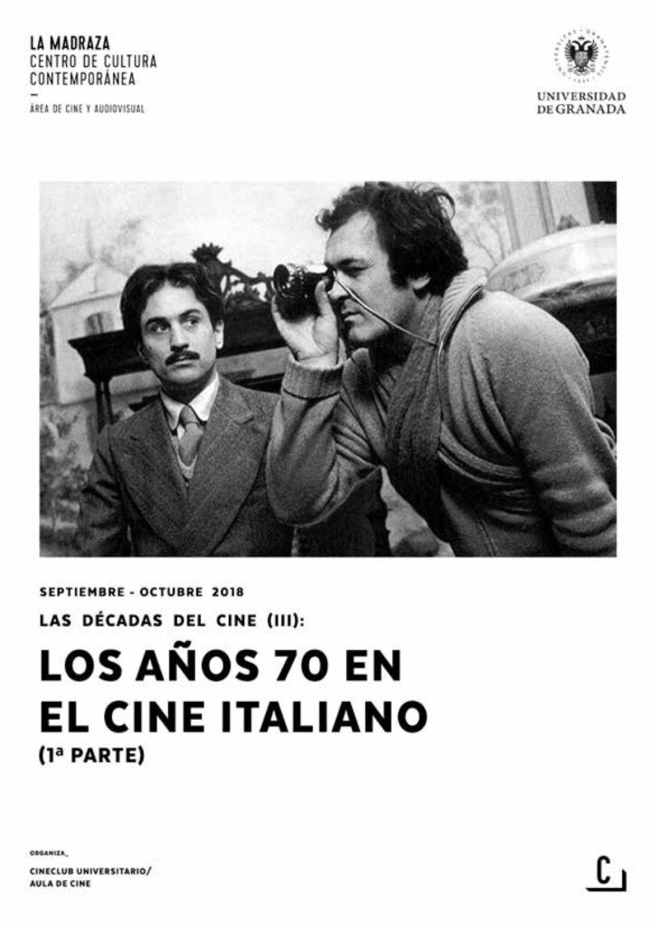 Imagen de portada de Las décadas del cine (III): los años 70 en el cine italiano (1ª parte)