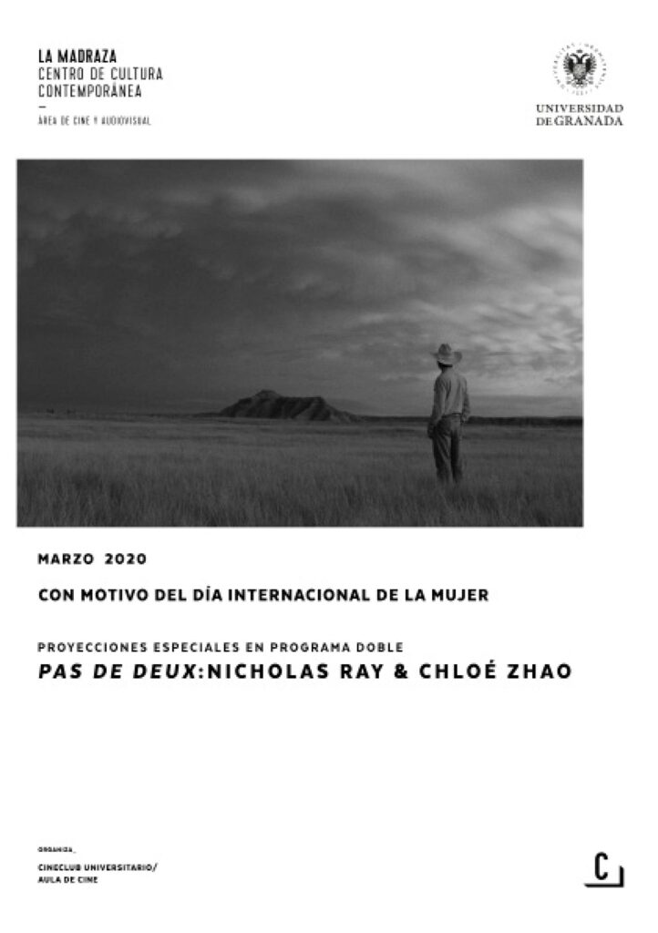 Imagen de portada de Proyecciones especiales en programa doble – Pas de Deux: Nicholas Ray & Chloé Zhao