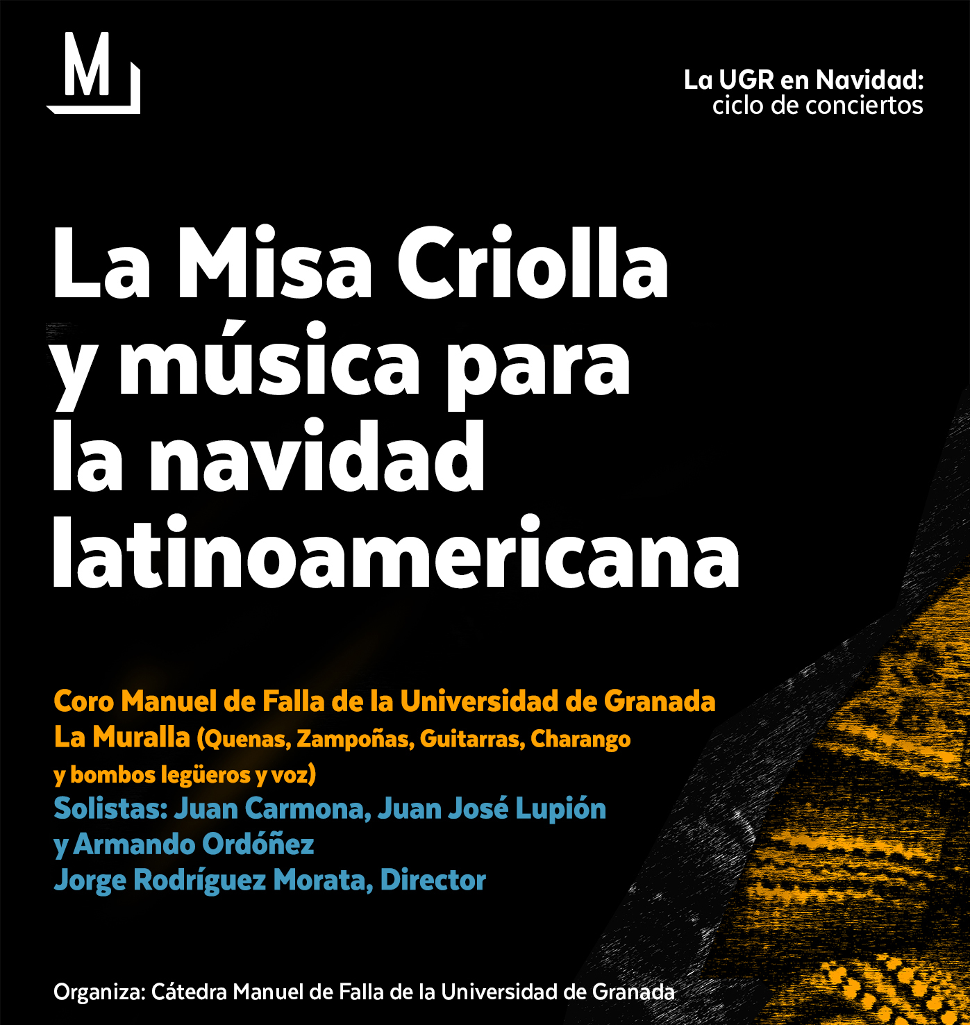 Imagen de portada de Sugerencia del día: Concierto «La Misa Criolla y música para la Navidad latinoamericana»