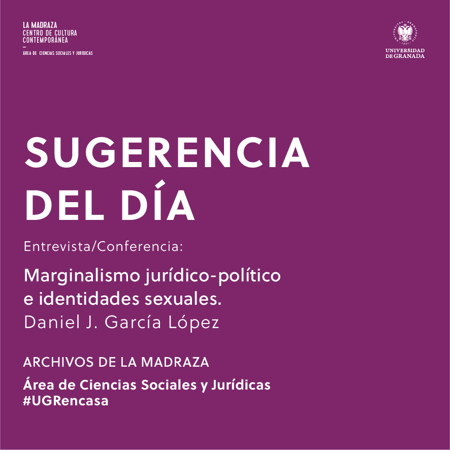 Imagen de portada de Sugerencia del día: Entrevista-Conferencia: Marginalismo jurídico-político e identidades sexuales