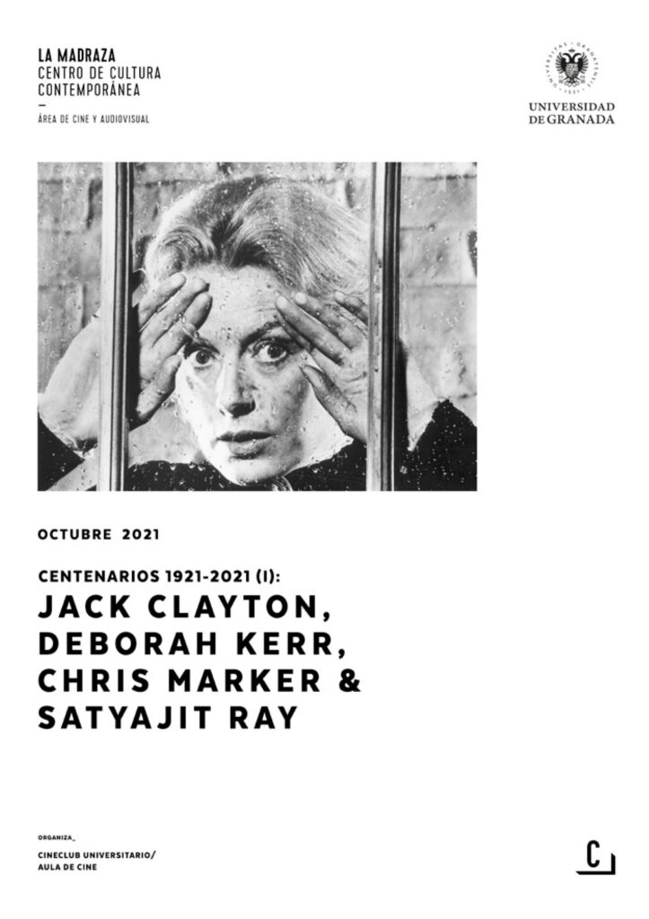 Imagen de portada de Centenarios 1921-2021 (I): Jack Clayton, Deborah Kerr, Chris Marker & Satyajit Ray