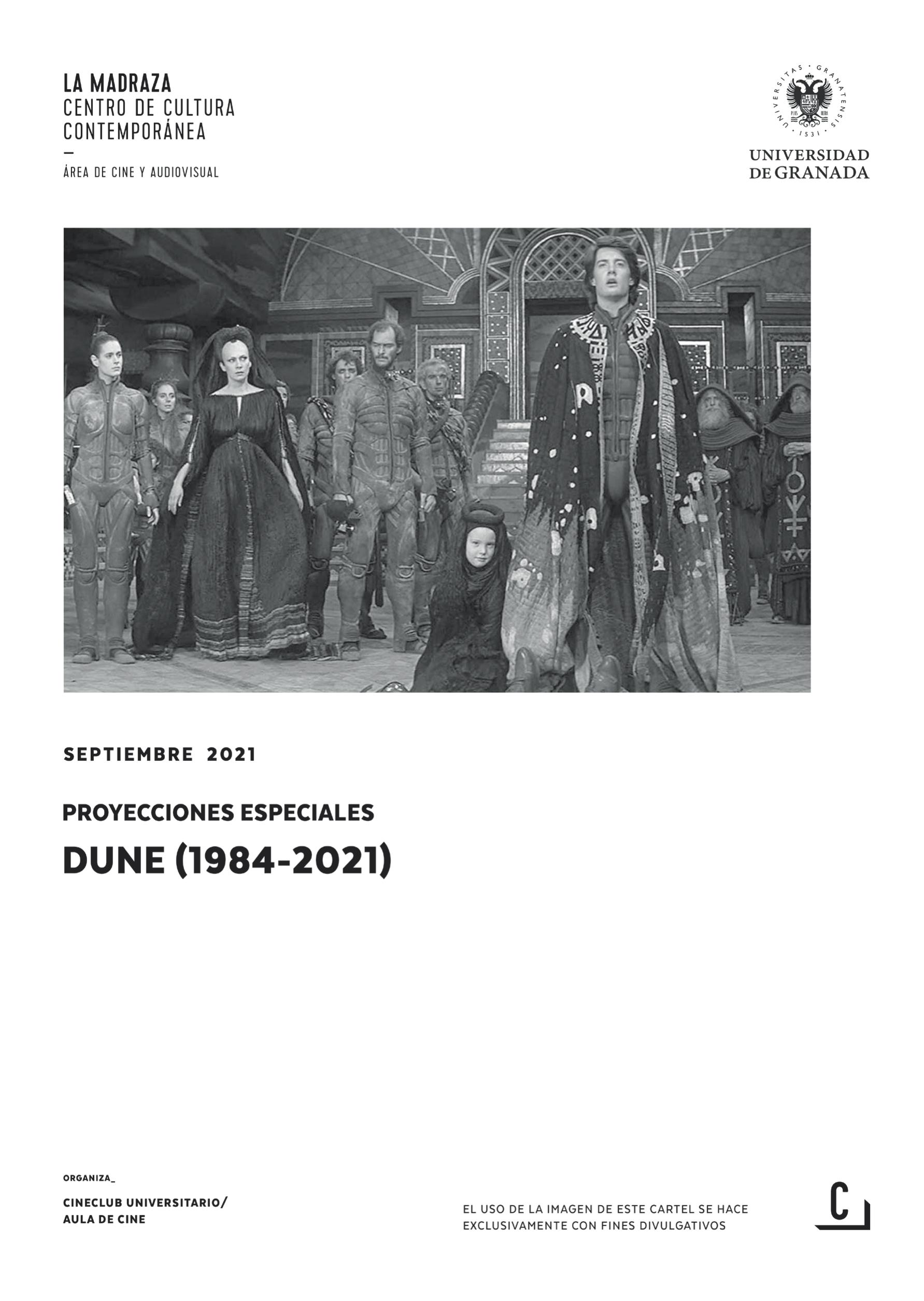 Imagen de portada de Proyecciones especiales. Dune (1984-2021)