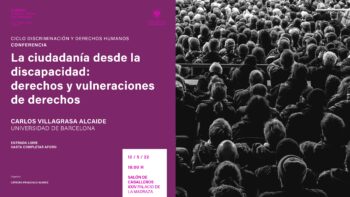 Imagen de portada de LA CIUDADANÍA DESDE LA DISCAPACIDAD: DERECHOS Y VULNERACIONES DE DERECHOS