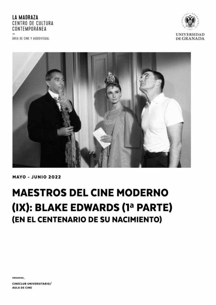 Imagen de portada de Maestros del cine moderno (IX): Blake Edwards (1ª parte – en el centenario de su nacimiento)