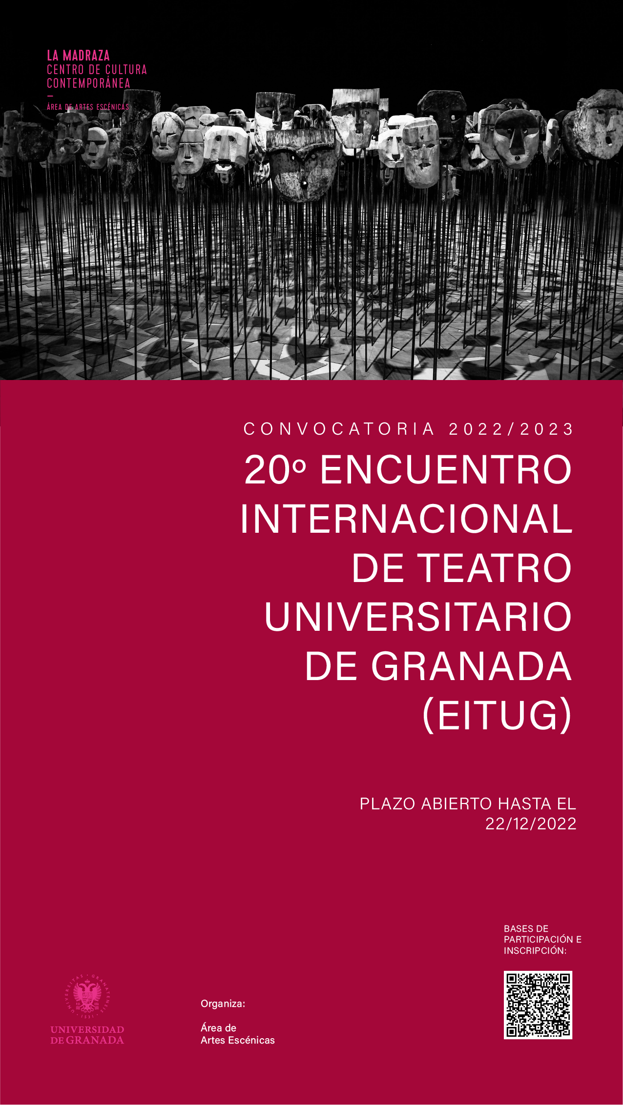 Imagen de portada de 20 Encuentro Internacional de Teatro Universitario de Granada (EITUG)