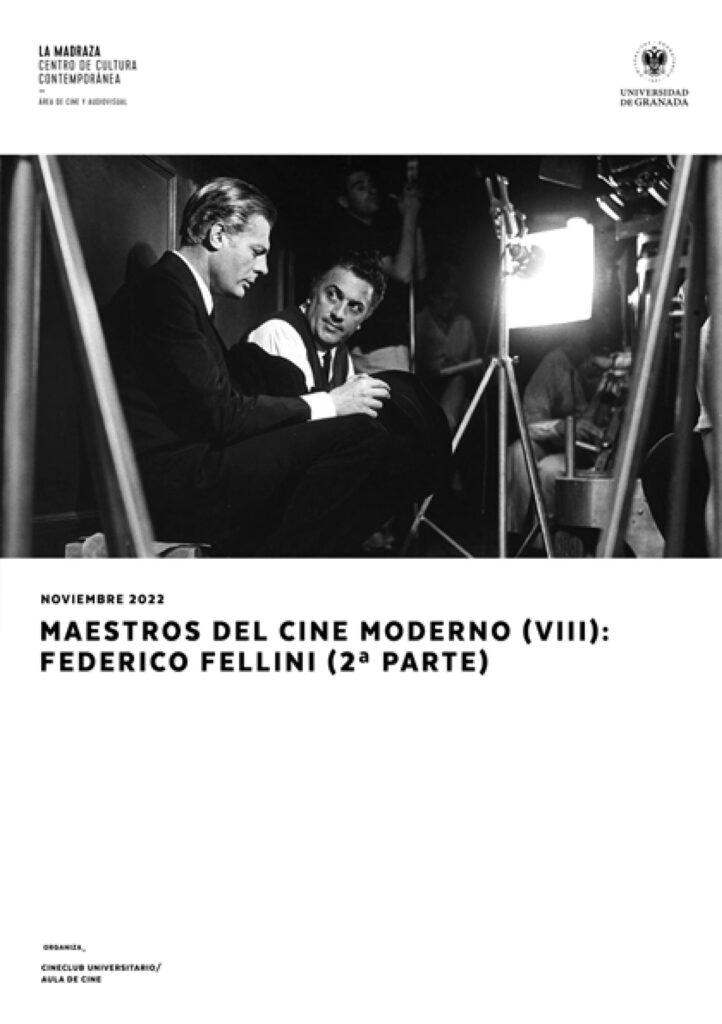 Imagen de portada de Maestros del cine moderno (VIII): Federico Fellini (2ª parte)