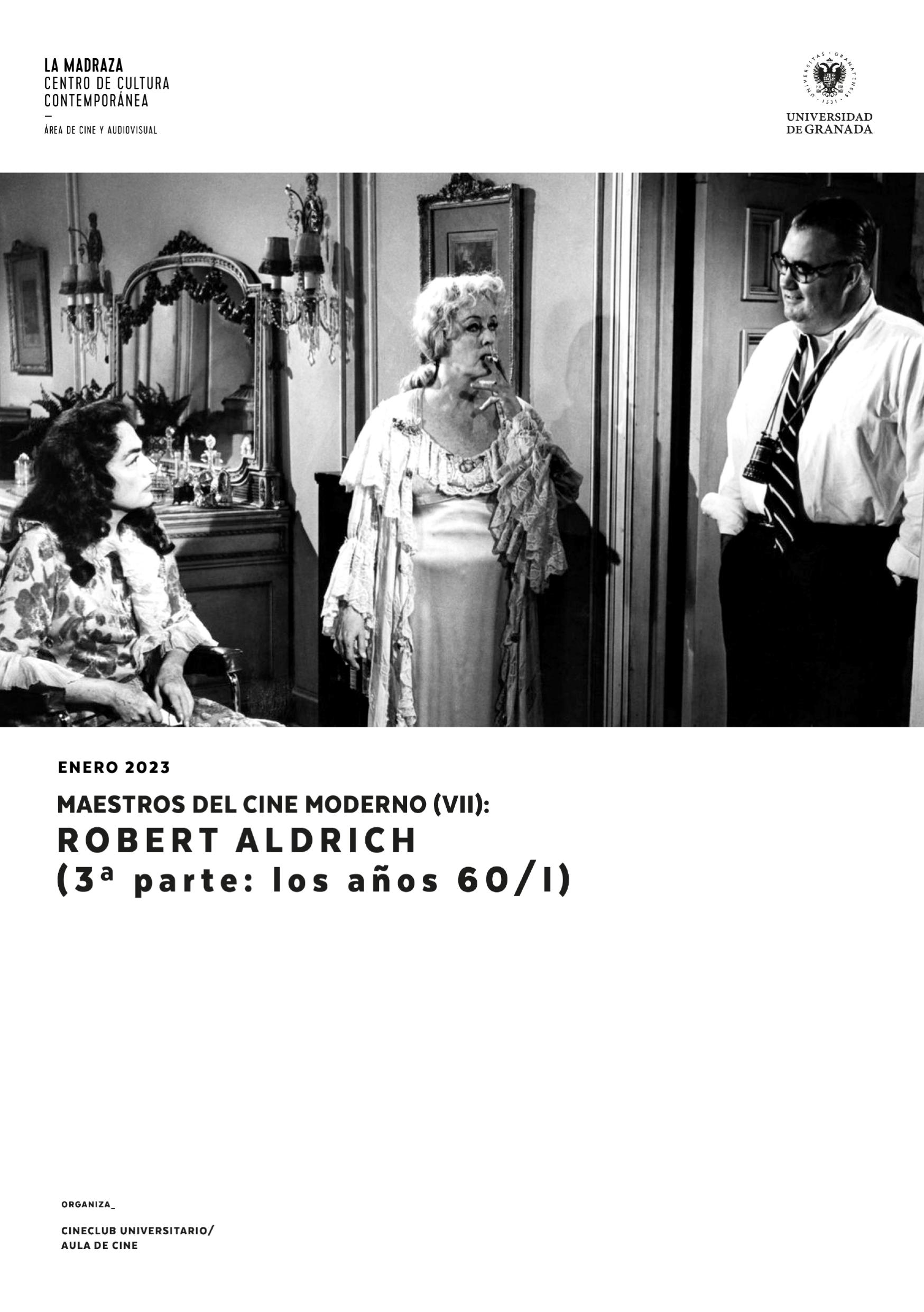 Imagen de portada de Maestros del cine moderno (VII): Robert Aldrich (3ª parte: los años 60 /I)