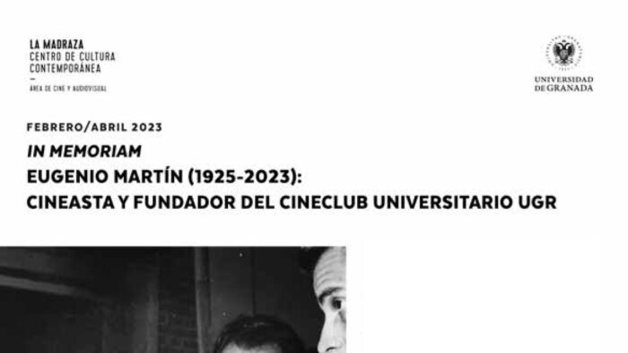 Imagen de portada de In memoriam. Eugenio Martín (1925-2023): cineasta y fundador del Cineclub Universitario UGR