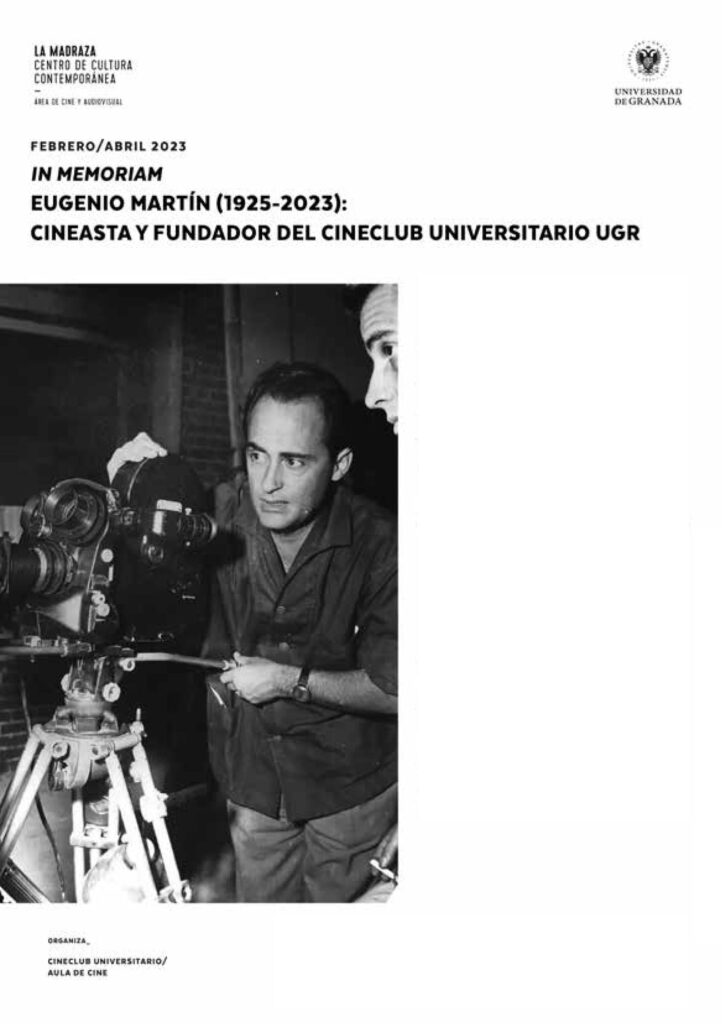 Imagen de portada de In memoriam. Eugenio Martín (1925-2023): cineasta y fundador del Cineclub Universitario UGR