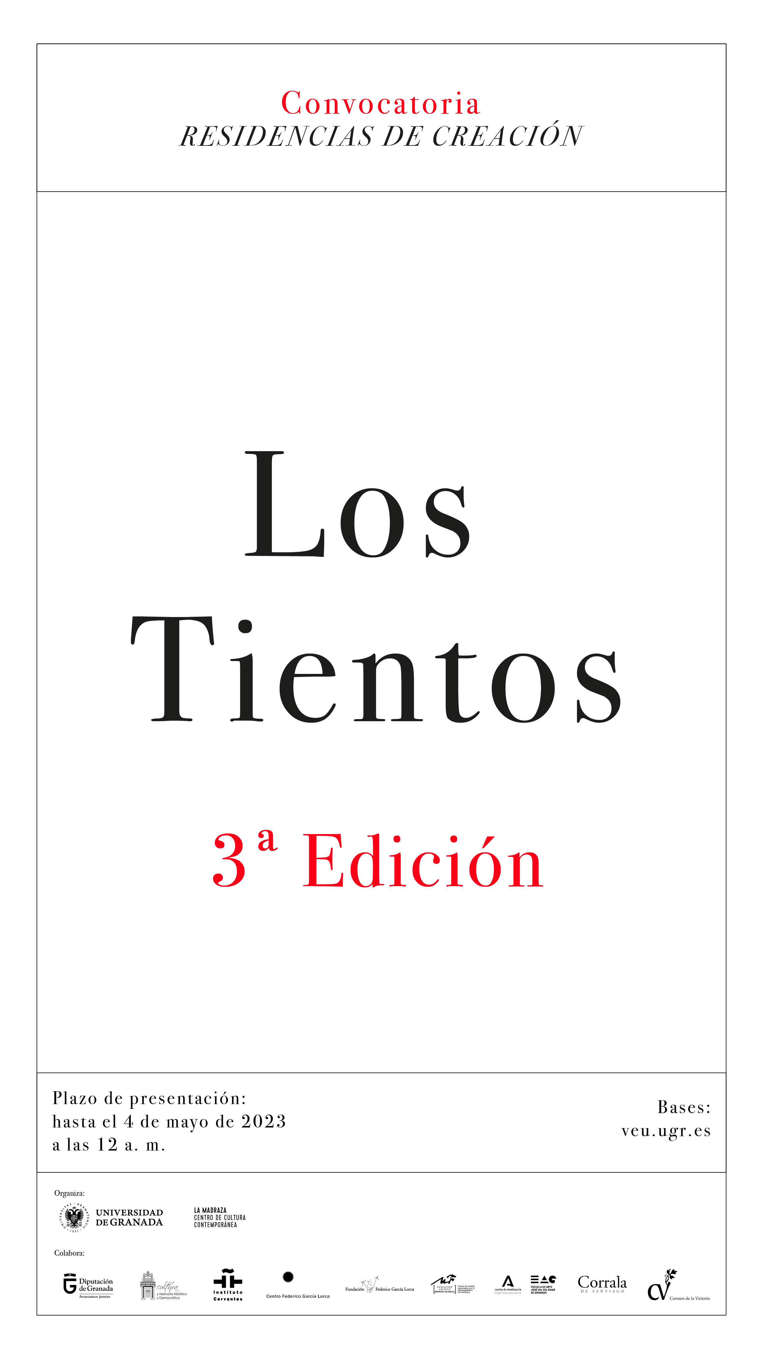 Imagen de portada de Residencias de creación «Los Tientos» (3ª ed.)