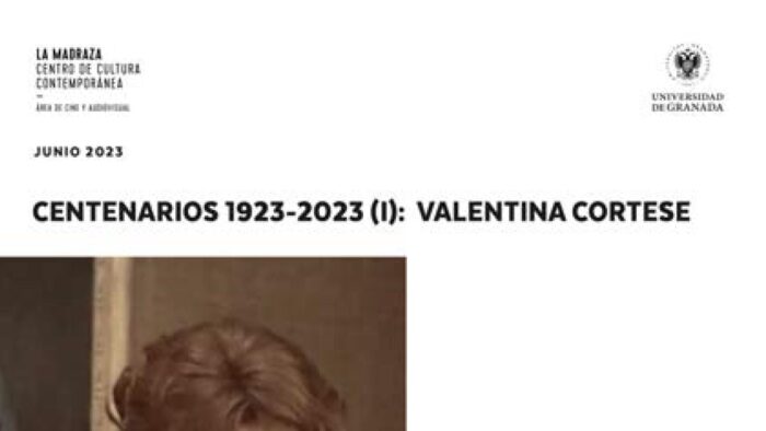 Imagen de portada de Centenario 1923-2023 (I): Valentina Cortese