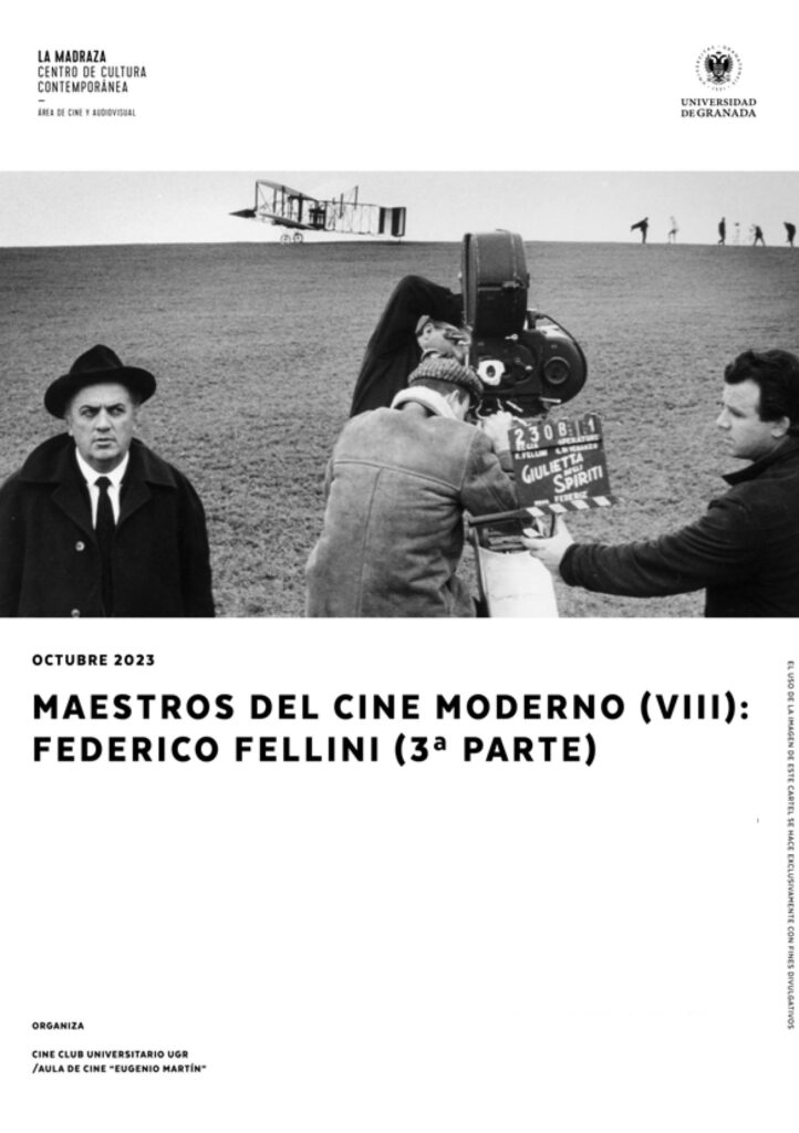 Imagen de portada de Maestros del cine moderno (VIII): Federico Fellini (3ª parte)»
