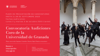 Imagen de portada de Audiciones Coro de la UGR (curso 2023-2024)