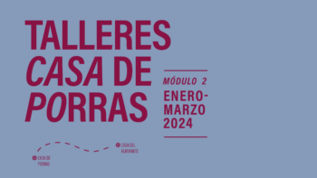 Imagen de portada de MÓDULO 2 DE LOS TALLERES DE CASA DE PORRAS (enero-marzo 2024)