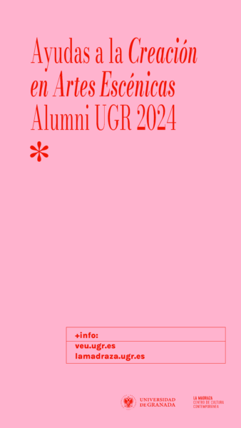 Imagen de portada de Ayudas a la creación en Artes Escénicas Alumni UGR 2024