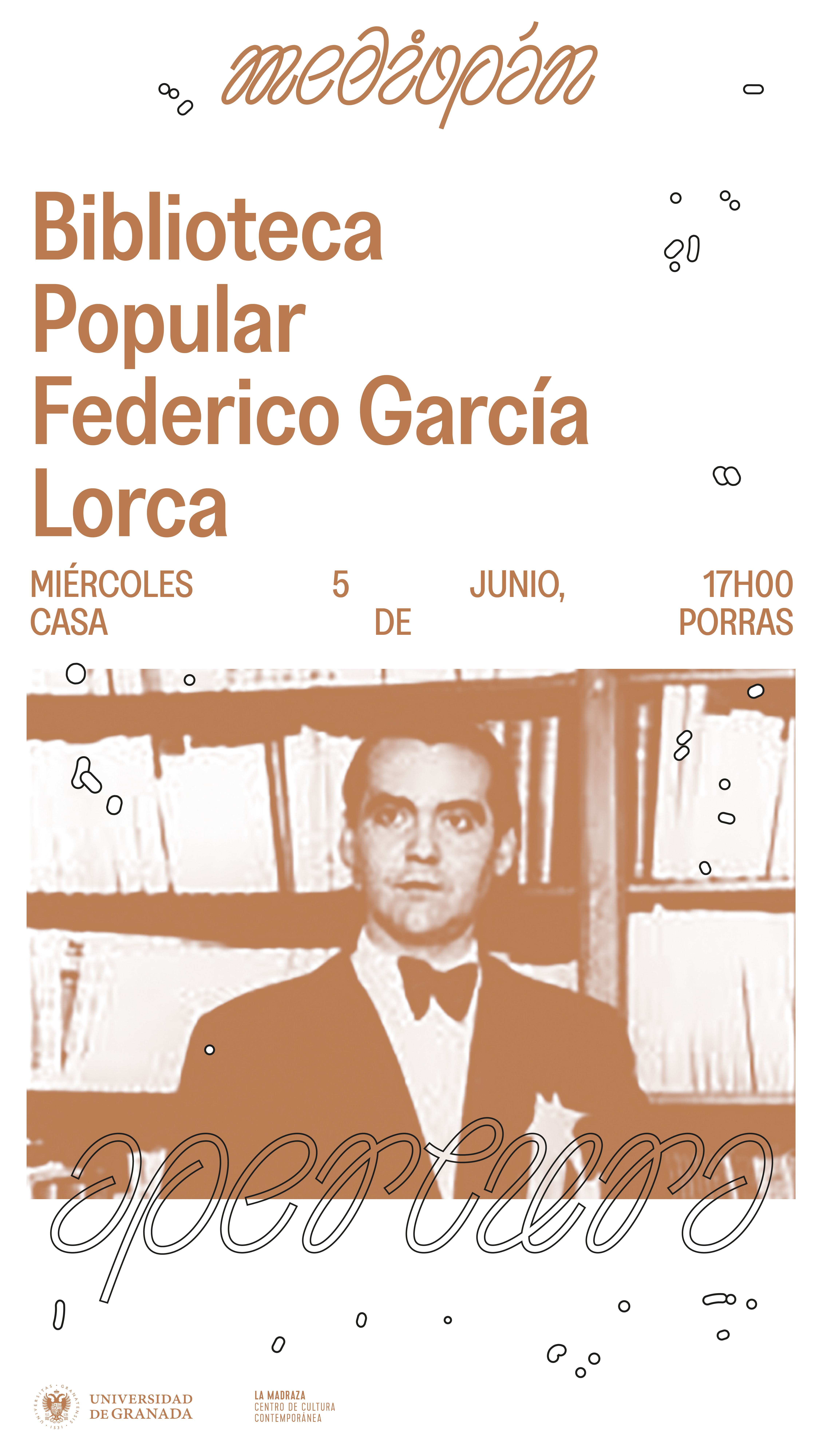 Imagen de portada de La Casa de Porras abre la Biblioteca Popular Federico García Lorca, un deseo largamente anhelado por la Universidad de Granada