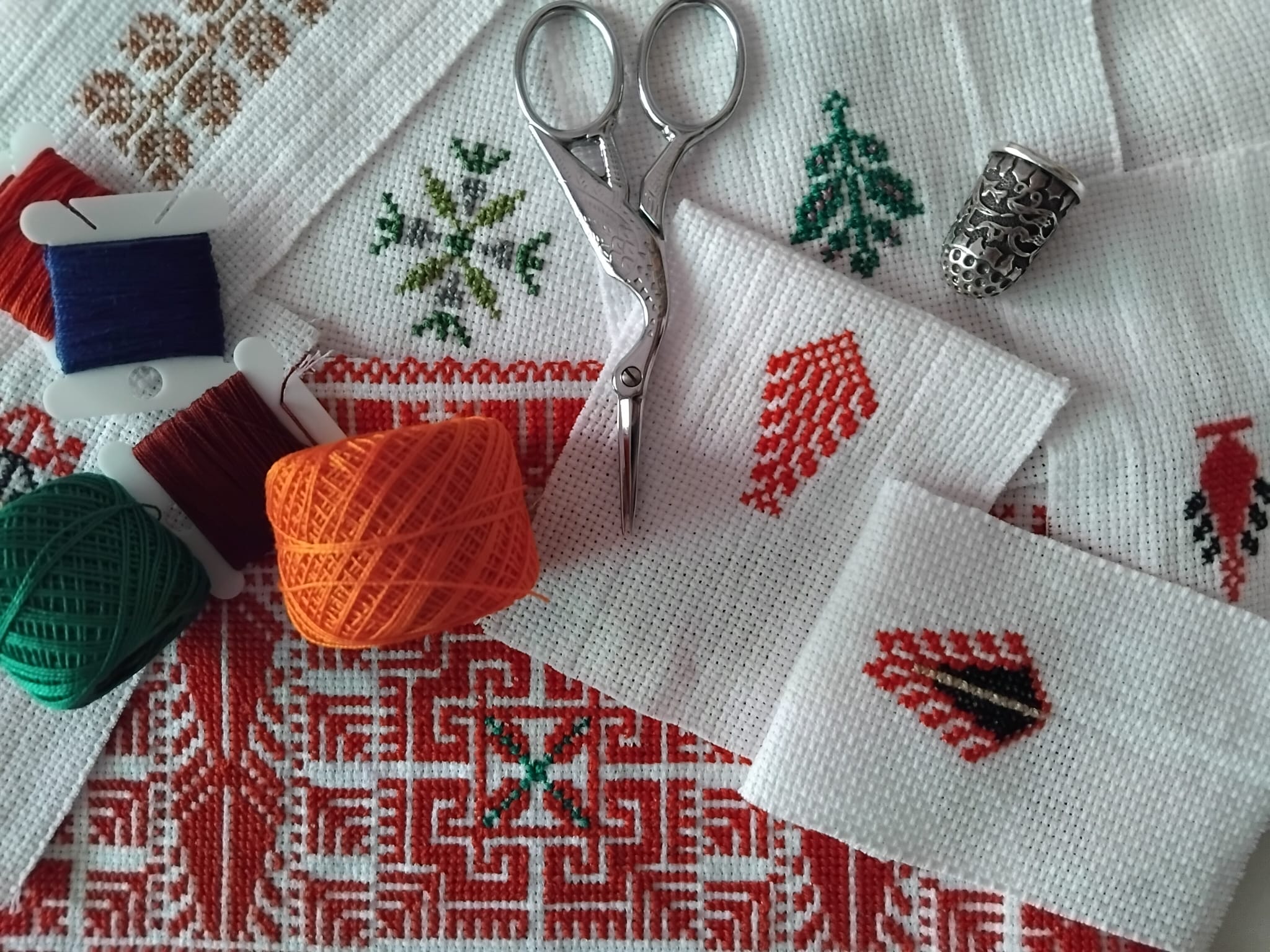 Taller de Bordado Palestino o tatrís (Tatreez)